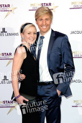 Maxi Arland mit Ehefrau Andrea Klappert