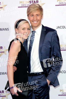 Maxi Arland mit Ehefrau Andrea Klappert