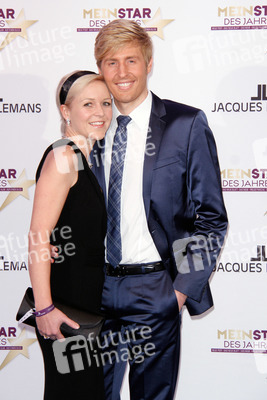 Maxi Arland mit Ehefrau Andrea Klappert