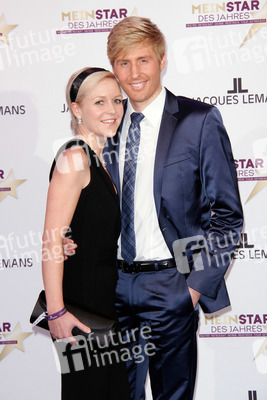 Maxi Arland mit Ehefrau Andrea Klappert