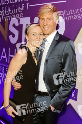 Maxi Arland mit Ehefrau Andrea Klappert