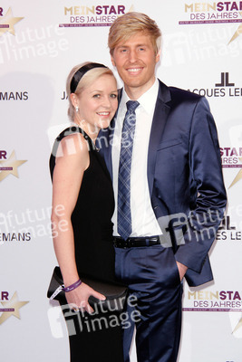 Maxi Arland mit Ehefrau Andrea Klappert