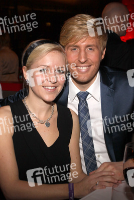 Maxi Arland mit Ehefrau Andrea Klappert