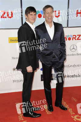 Thomas Hermanns mit Ehemann Wolfgang Macht