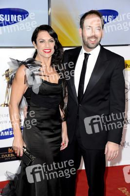 Christine Neubauer mit Begleitung