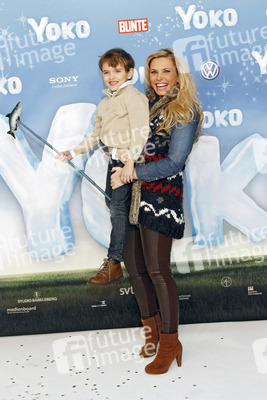 Alessandra Geissel und Sohn Maximilian