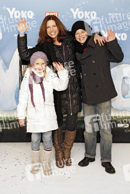 Eva Mähl mit Tochter Lilian und Sohn Manuel