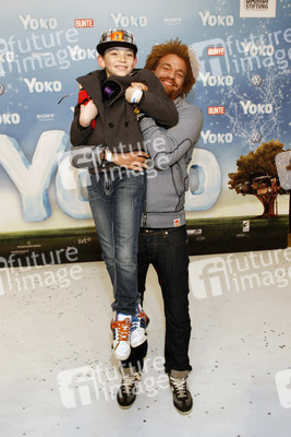 Rufus Martin mit Sohn Noah