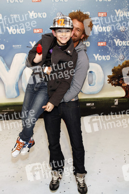 Rufus Martin mit Sohn Noah