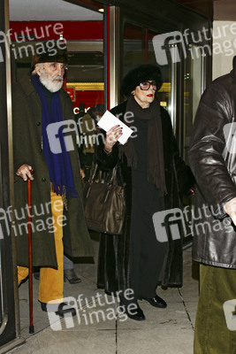 Christopher Lee mit Gattin Gitte