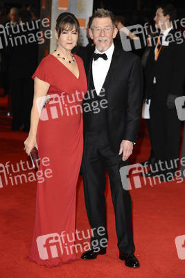 John Hurt mit Gattin Anwen Rees-Myers