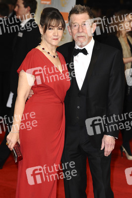 John Hurt mit Gattin Anwen Rees-Myers