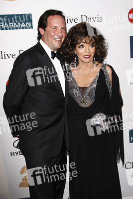 Joan Collins mit Ehemann Percy Gibson