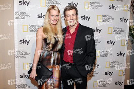 Gedeon Burkhard mit Freundin Anika Bormann