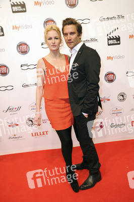 Peer Kusmagk mit Freundin Isabelle Recke