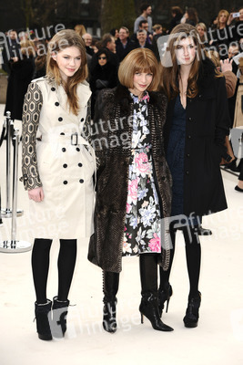 Anna Wintour mit Nichte Ellie Wintour und Gast