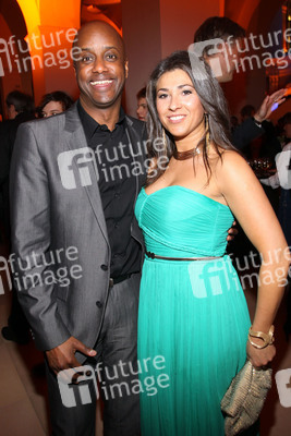 Yared Dibaba mit Frau Fernanda