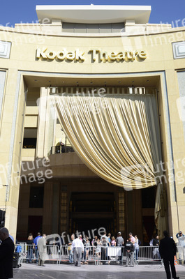 Aufbau für die Oscar-Verleihung 2012