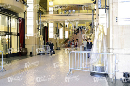 Aufbau für die Oscar-Verleihung 2012