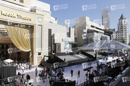 Aufbau für die Oscar-Verleihung 2012