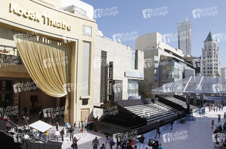 Aufbau für die Oscar-Verleihung 2012