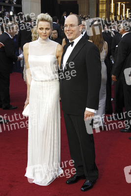 Fürst Albert von Monaco mit Gattin Charlene