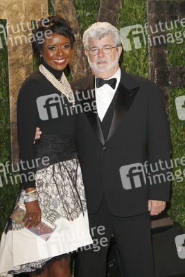 George Lucas mit Gattin Mellody Hobson