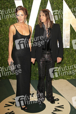 Steven Tyler (Aerosmith) mit Freundin Erin Brady