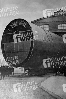 Der Schornstein der Olympic