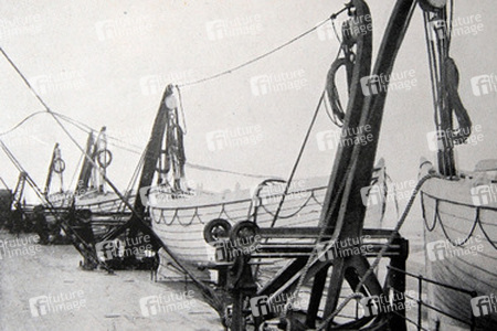 Rettungsboote der Olympic