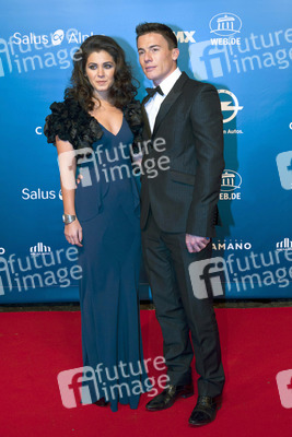 Katie Melua mit ihrem Verlobten James Toseland