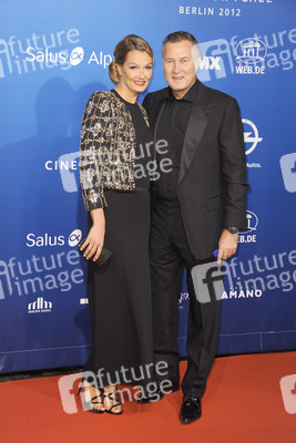 Franziska van Almsick mit Freund Jürgen Harder