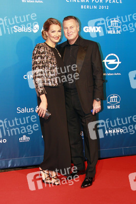 Franziska van Almsick mit Freund Jürgen Harder