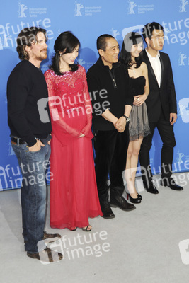 Christian Bale, Ni Ni, Zhang Yimou, Zhang Doudou, Tong Dawai