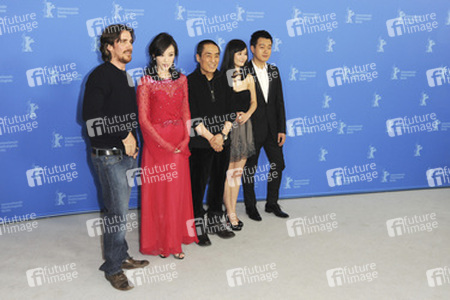 Christian Bale, Ni Ni, Zhang Yimou, Zhang Doudou, Tong Dawai