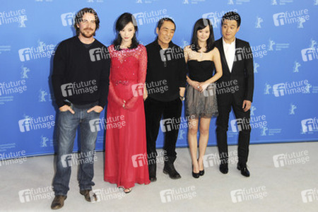 Christian Bale, Ni Ni, Zhang Yimou, Zhang Doudou, Tong Dawai