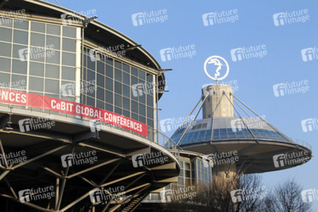 Hannover Messe Convention Center und Messeturm