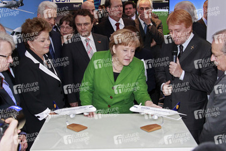 Dilma Rousseff, Angela Merkel