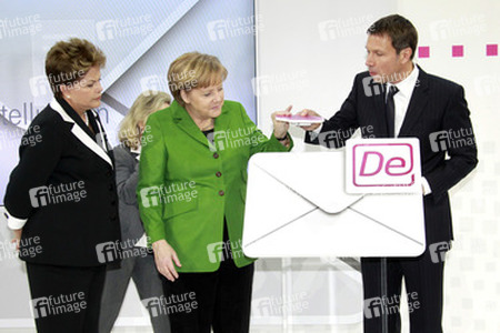 Dilma Rousseff, Angela Merkel, René Obermann