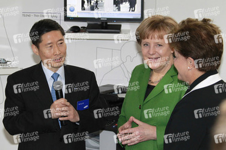 Sunny Lee, Angela Merkel, Dilma Rousseff
