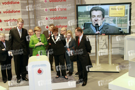 Friedrich Joussen, Angela Merkel, Dilma Rousseff, Stephan Weil