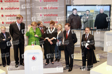 Friedrich Joussen, Angela Merkel, Dilma Rousseff, Stephan Weil