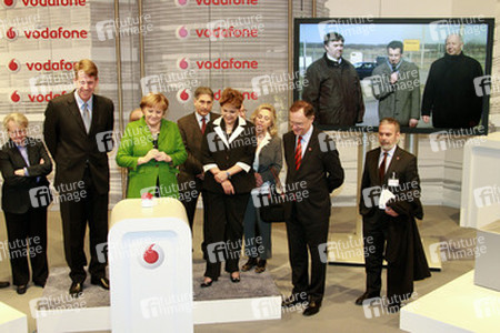 Friedrich Joussen, Angela Merkel, Dilma Rousseff, Stephan Weil
