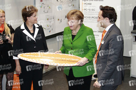 Dilma Rousseff, Angela Merkel