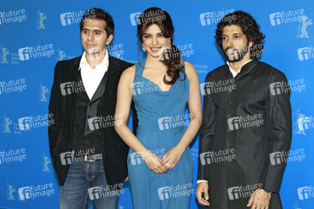 Ritesh Sidhwani, Priyanka Chopra, Farhan Akhtar