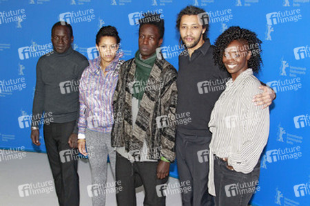 Djolof M'bengue, Anisia Uzeyman, Saul Williams, director Alain Gomis, Aissa Maiga