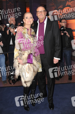 Jenny Elvers-Elbertzhagen mit Ehemann Götz Elbertzhagen