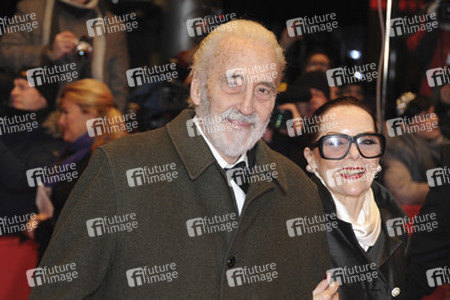 Christopher Lee mit Gattin Gitte