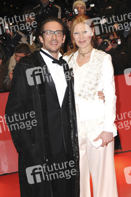 Oskar Roehler mit Gattin Alexandra Fischer-Roehler