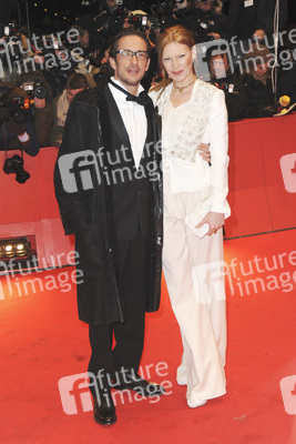 Oskar Roehler mit Gattin Alexandra Fischer-Roehler